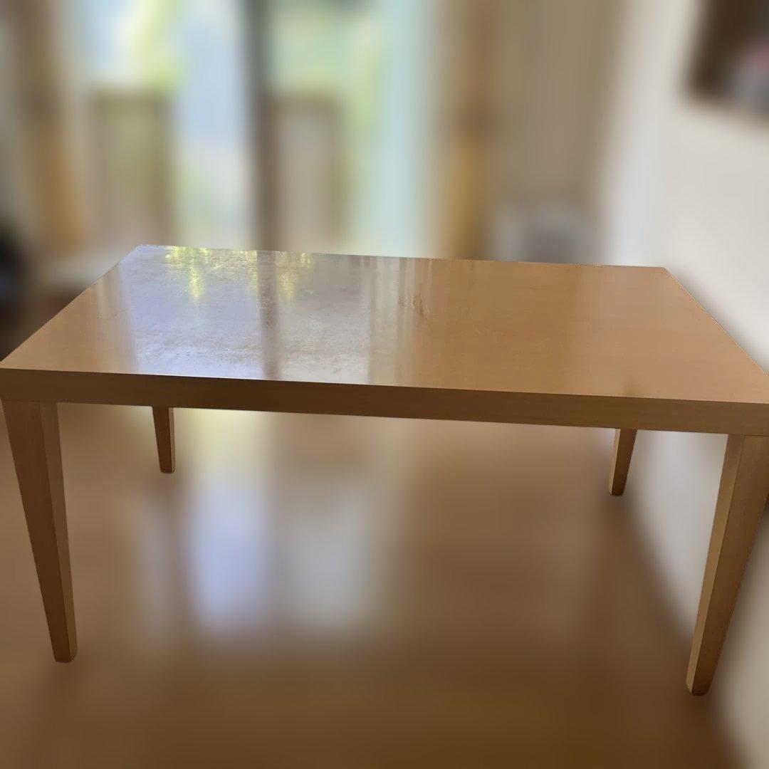 【送料込み】ナチュラルウッド ダイニングテーブル