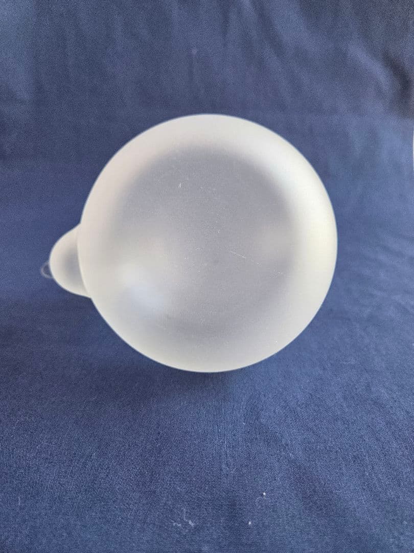 湯沸 義山 山下璃風作 未使用 ガラス 耐熱 湯沸かし