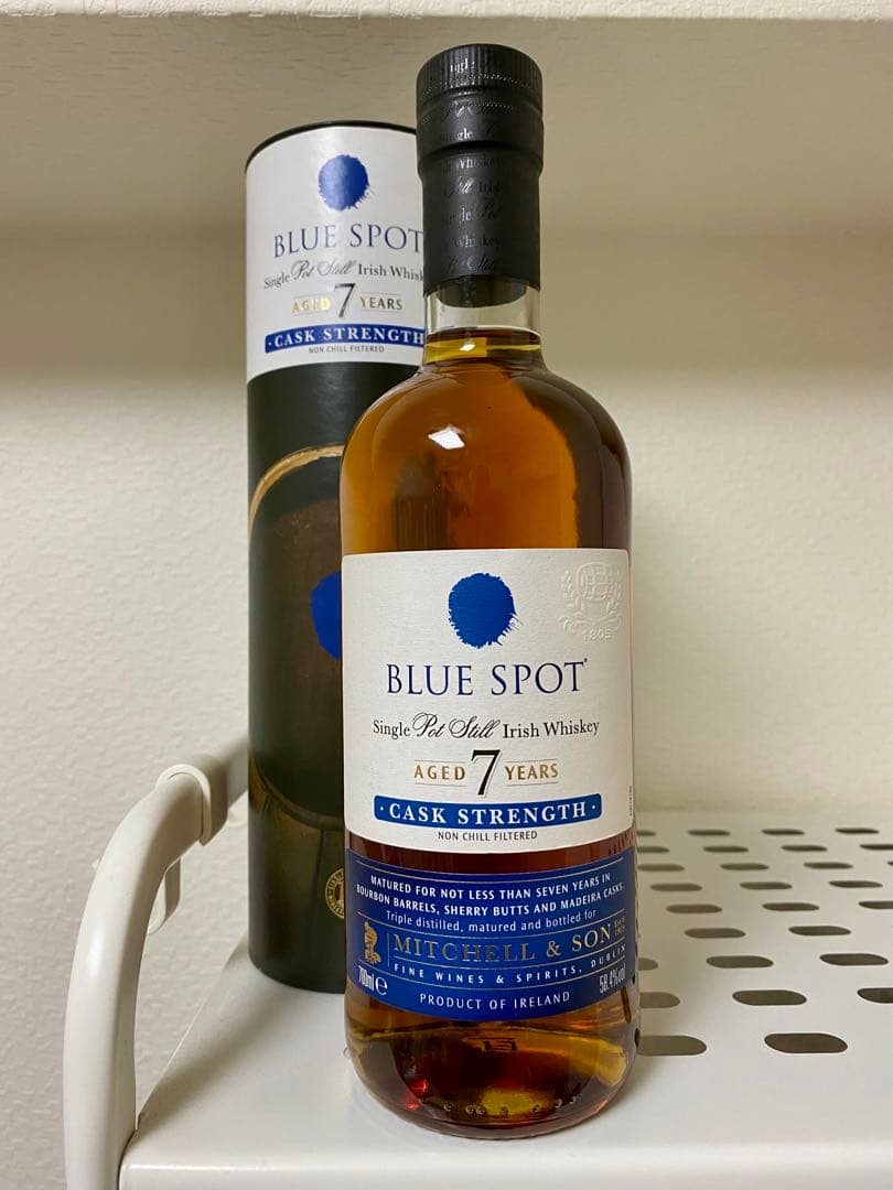 ブルースポット BLUE SPOT 7年 カスクストレングス ウイスキー