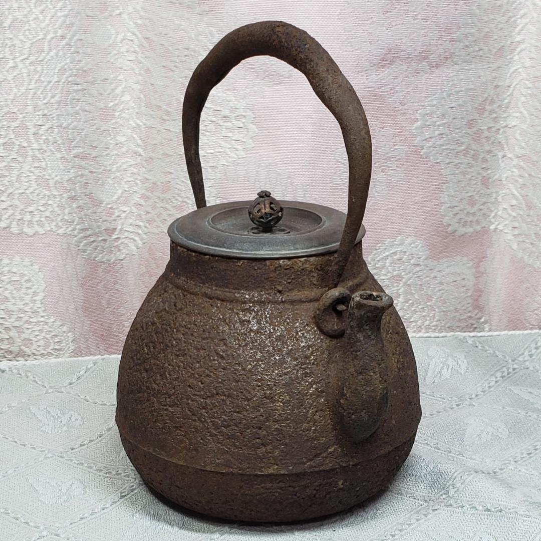 名品】◇龍文堂造『安之介』鉄瓶◇検）亀文堂 雨宮宗 金寿堂