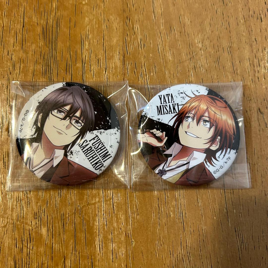 アニメK 伏見猿比古軍服缶バッジ