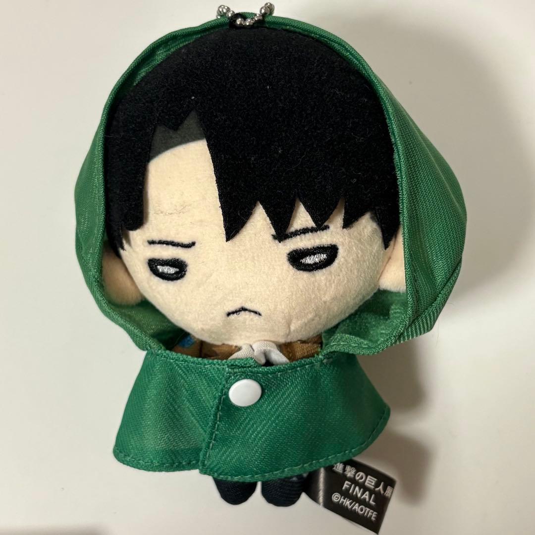 進撃の巨人 ぬいぐるみ】進撃の巨人 リヴァイ エレン ぬいぐるみ