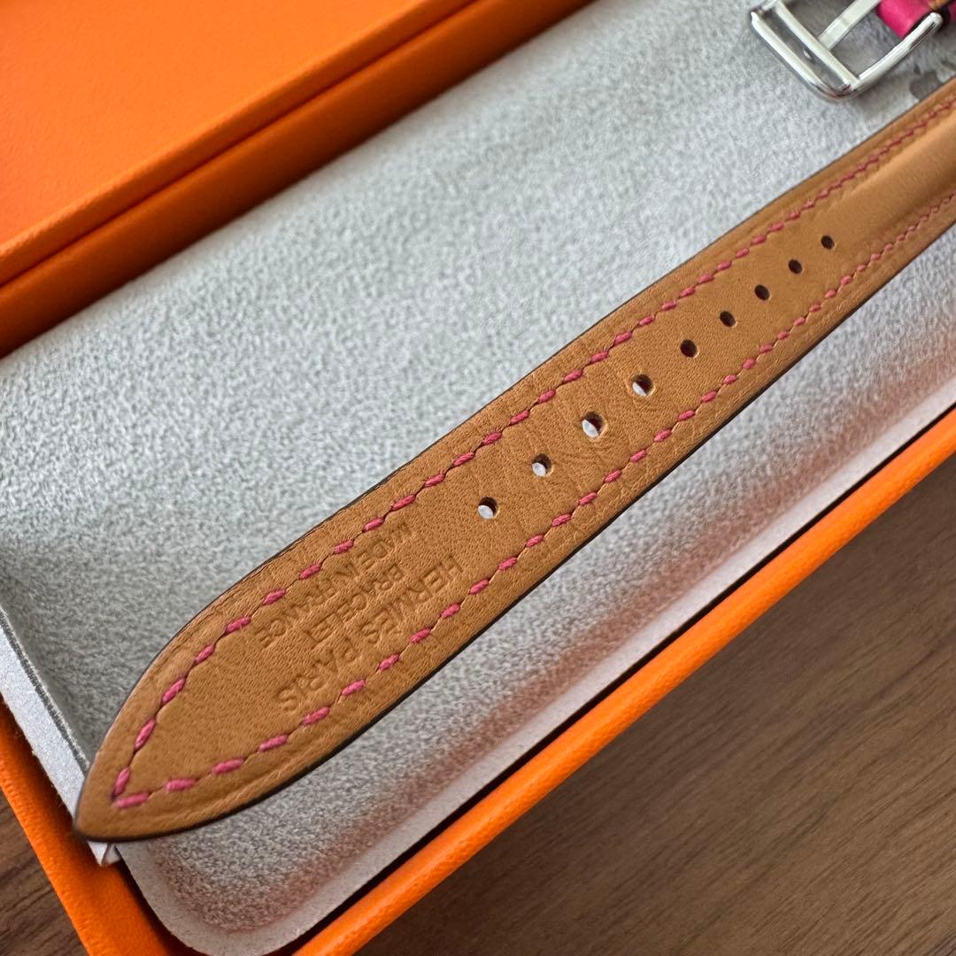 エルメス HERMES Apple Watch ドゥブルトゥール ローズメキシコ