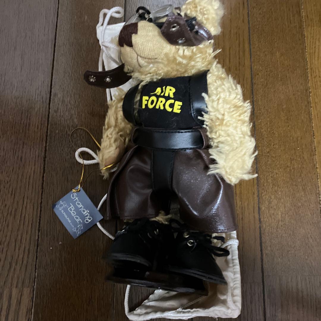 AIR FORCE テディベア パラシュート付き