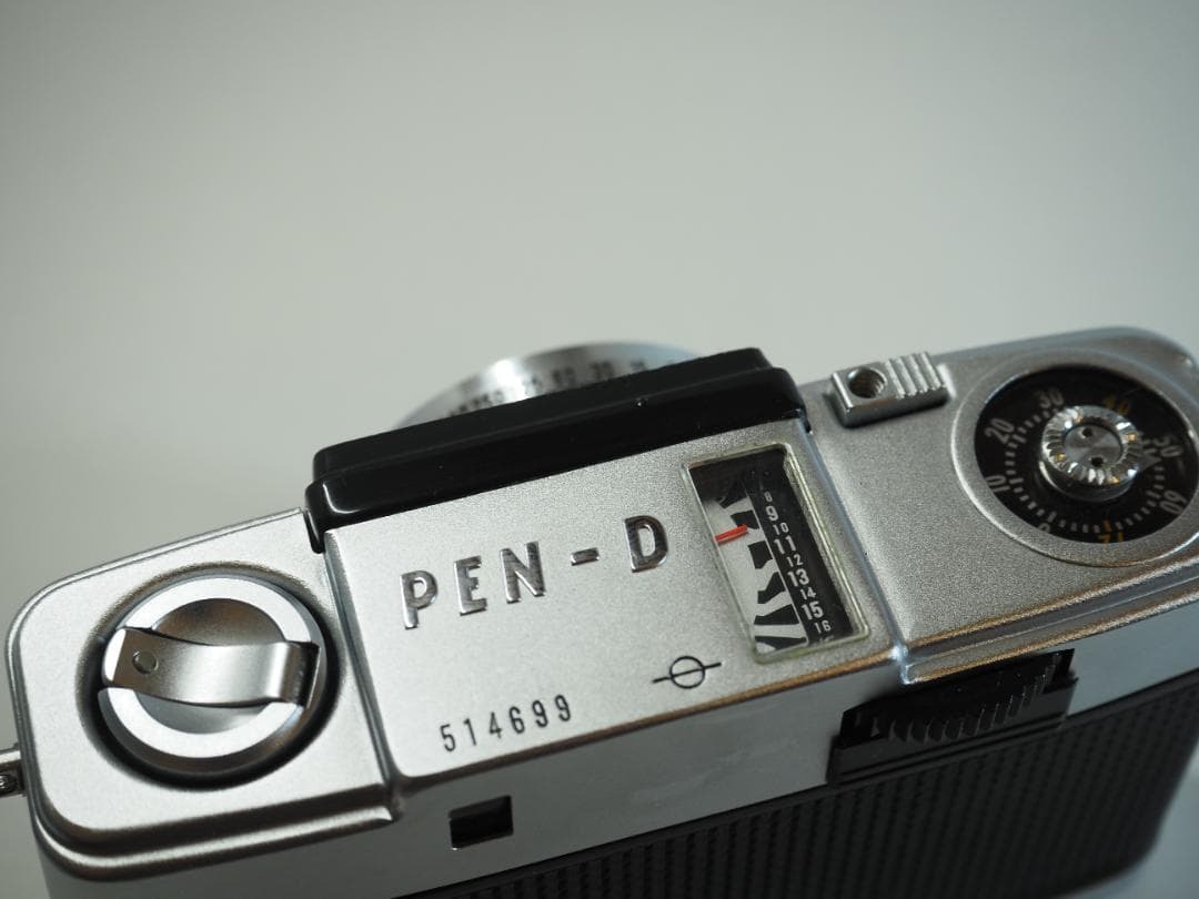 整備済 オリンパス OLYMPUS PEN-D コンパクトハーフフィルムカメラの