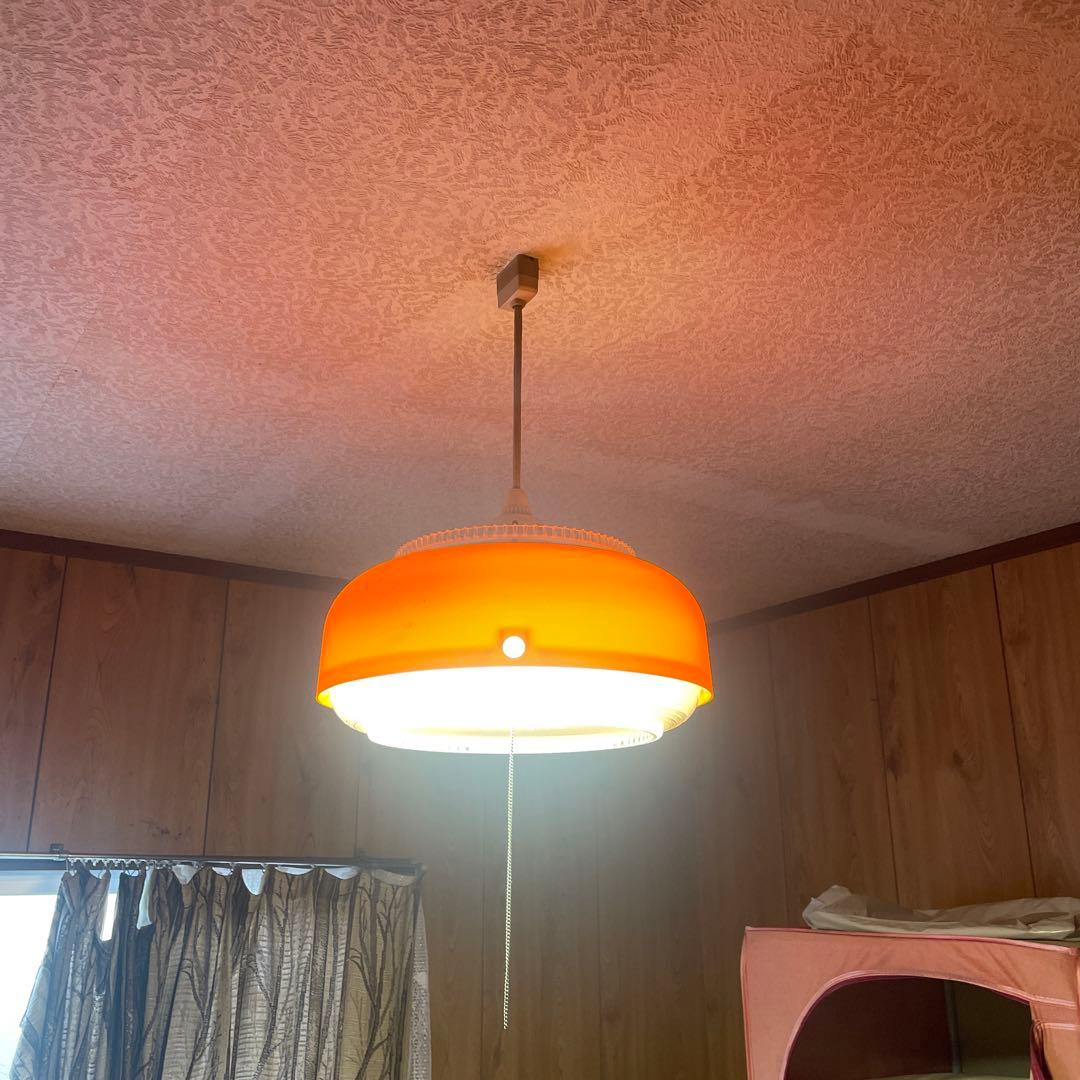 昭和レトロ ペンダントライト蛍光灯吊り下げ