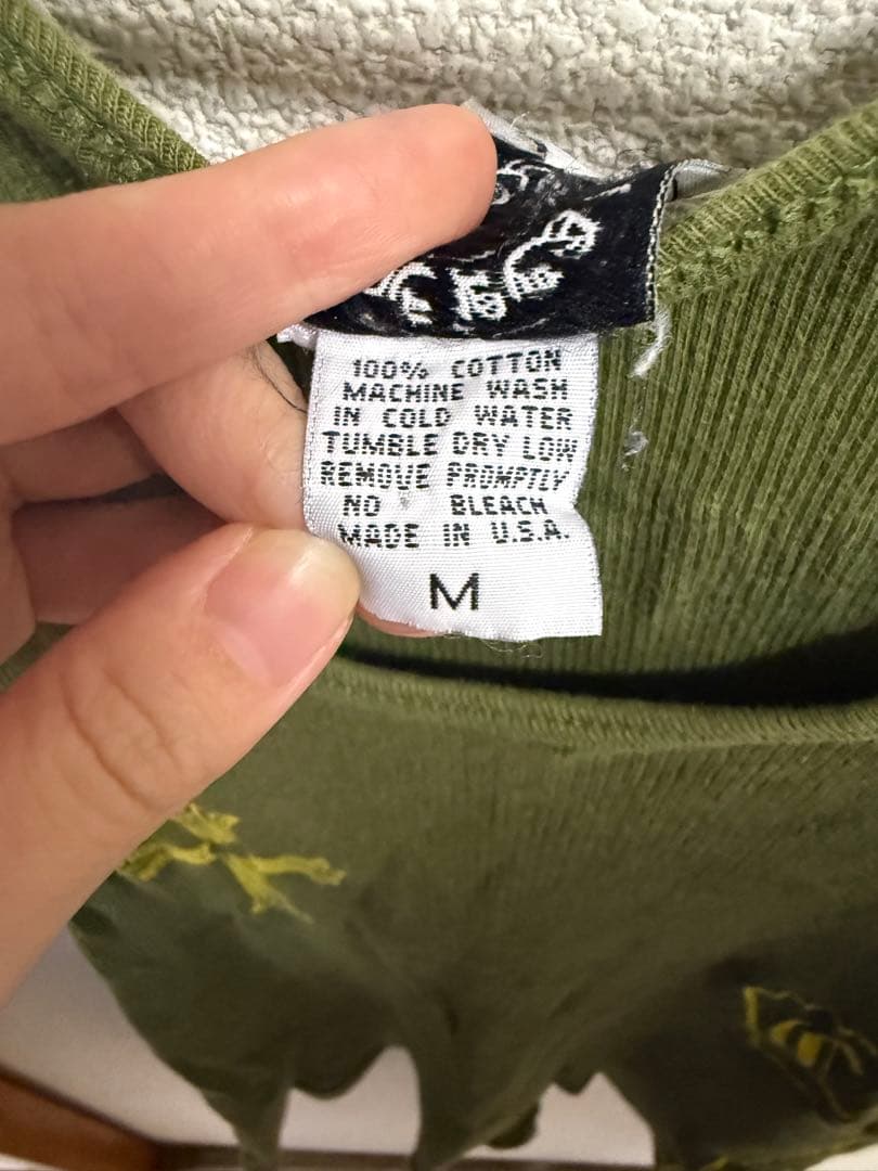 CHROME HEARTS タンクトップ オリーブグリーン サイズM