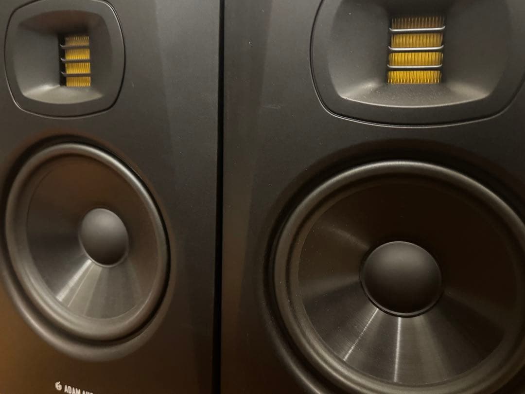 【美品】adam T7V スタジオモニタースピーカー　ペア