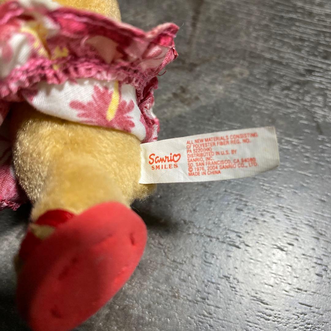 激レア！当時物　ハローキティ　日焼け　ハワイ　ぬいぐるみキーホルダー　レトロ 9