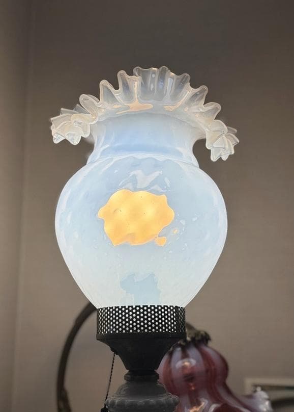 ⑧ 希少 ムラーノガラス ランプシェード 美しい繊細な光 - メルカリ