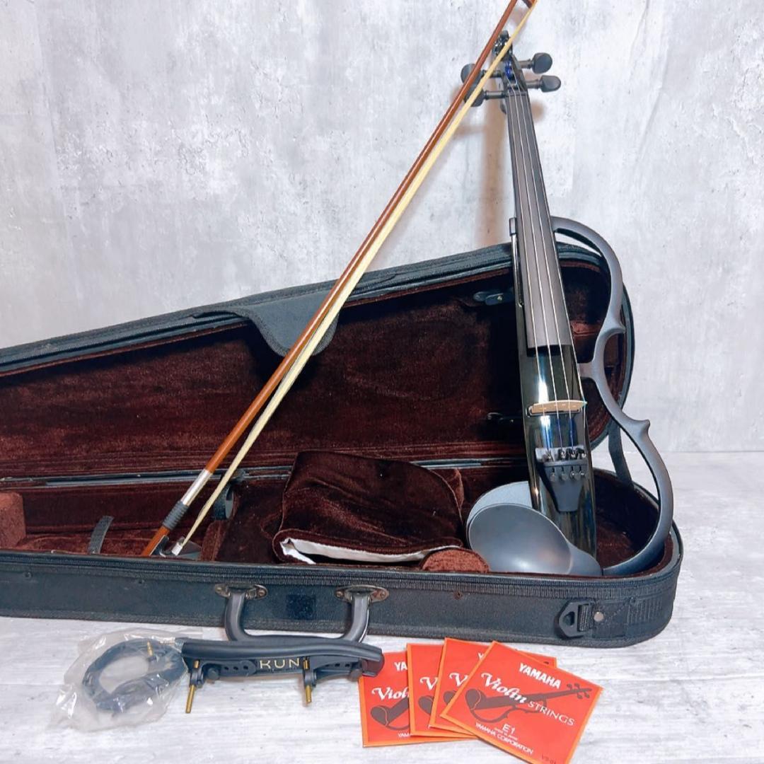 YAMAHA ヤマハ サイレントバイオリン 弦楽器 SV-130 弓 ケース付