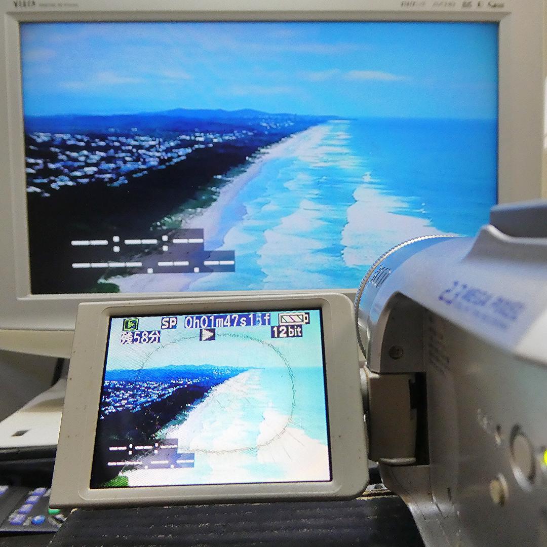 動作良好 パナソニック NV-GS150 MiniDVビデオカメラDVD化に最適