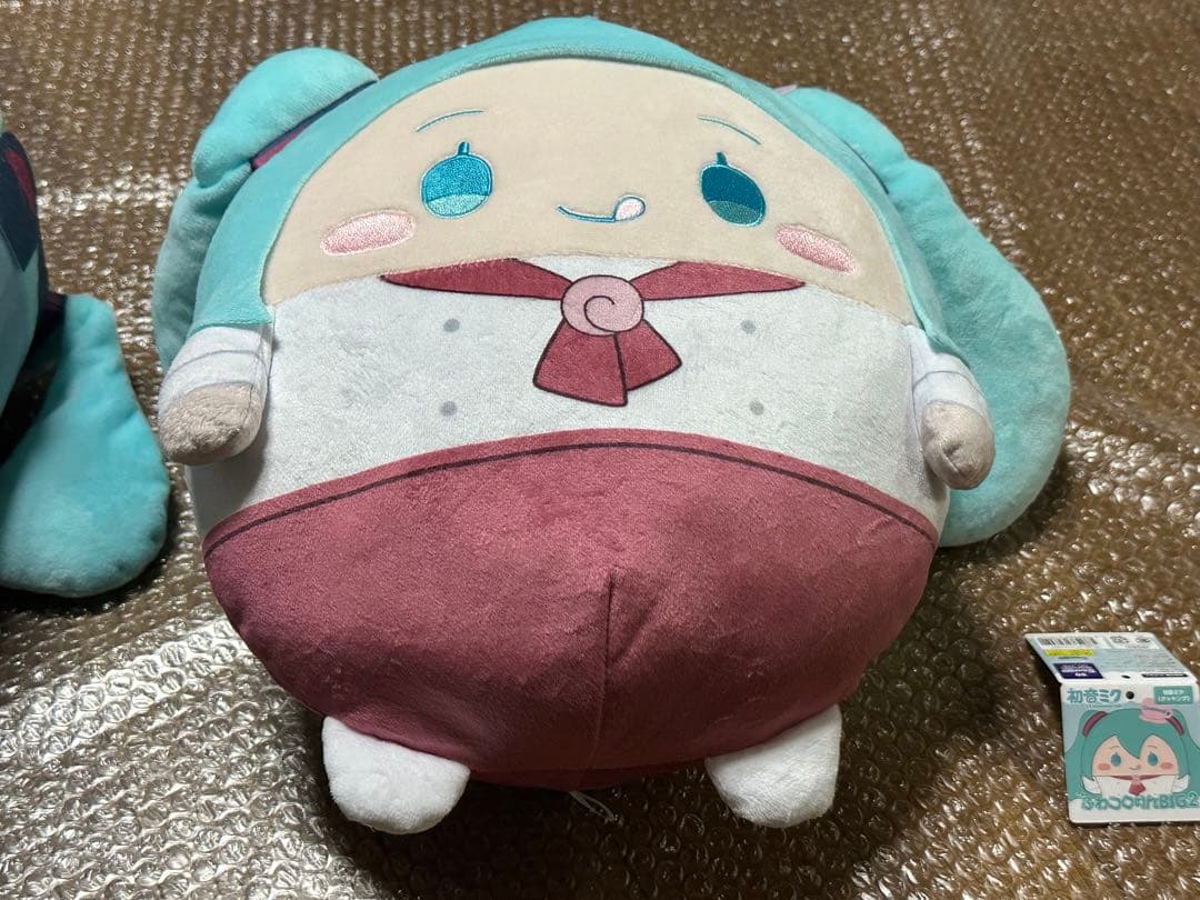 初音ミク　ぬいぐるみ BIG 「初音ミク×シナモロール」