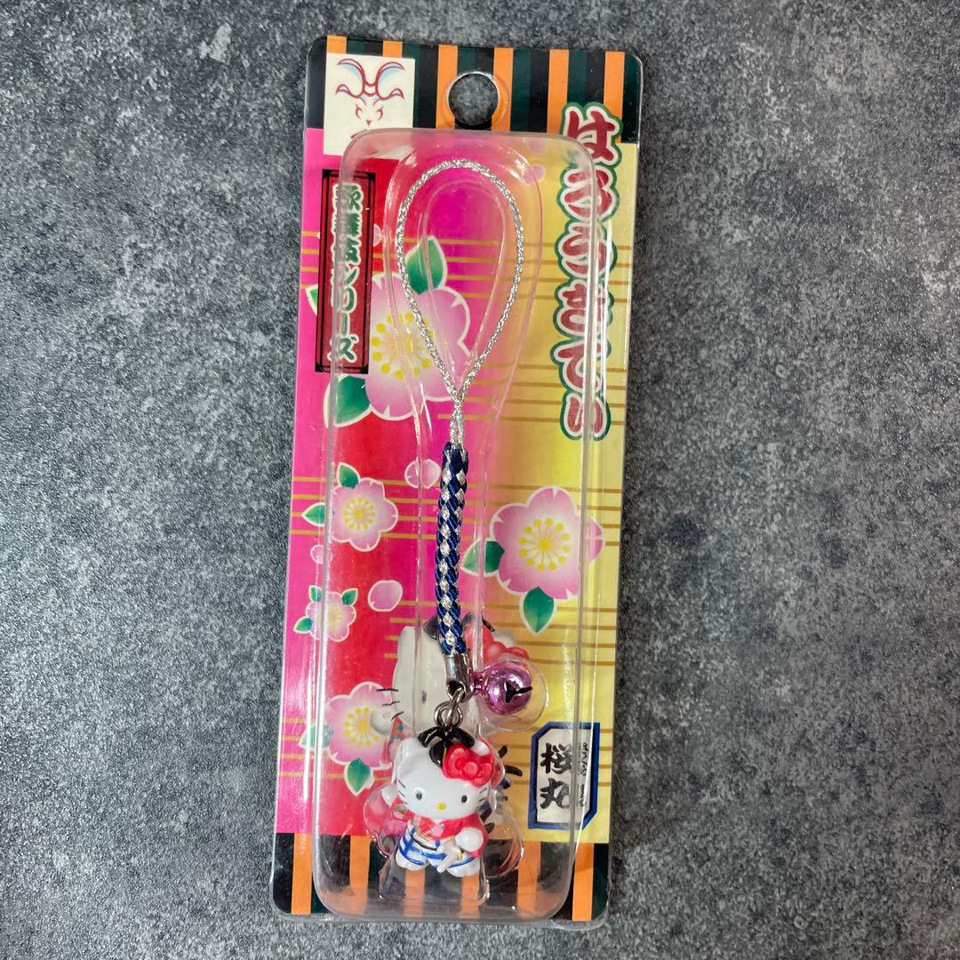 【未使用未開封】歌舞伎　ご当地ハローキティ　根付8個セット　国宝