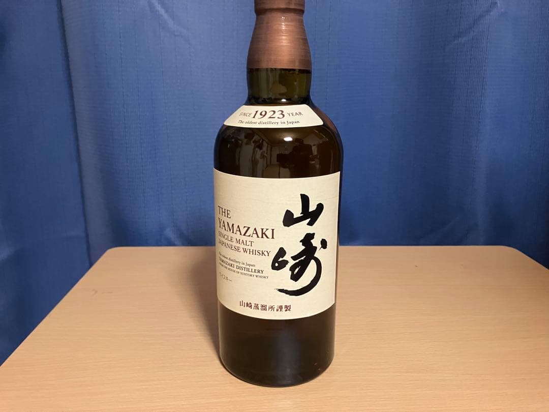 新品未開封】山崎 シングルモルト ウイスキー 43度 700ml
