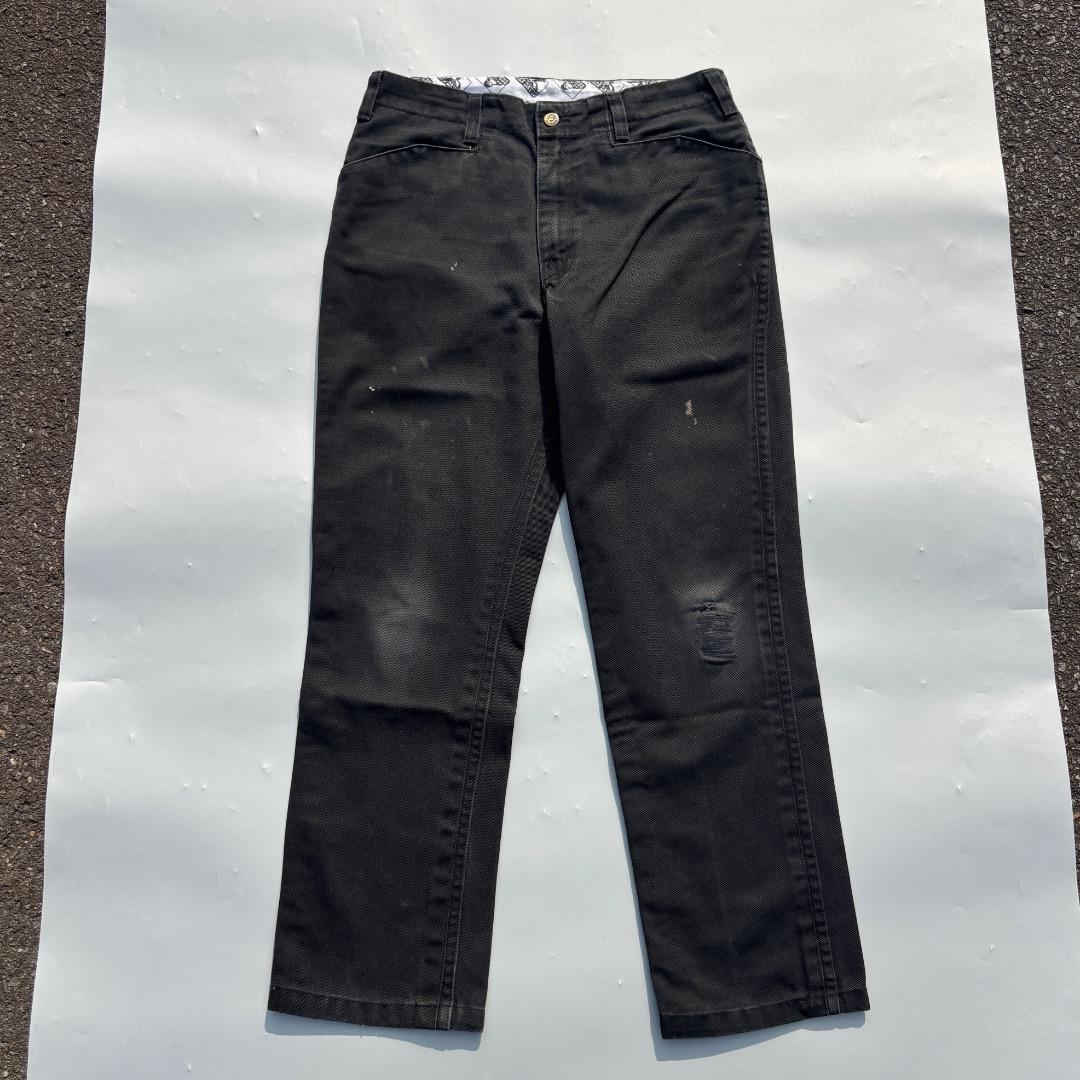 90s〜 BEN DAVIS フリスコパンツ ブラック USA規格 ベンデイビス