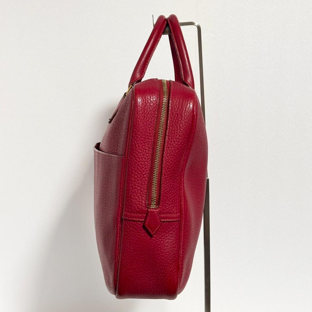 【ランクA】HERMES プリュム ビジネス バッグ □F刻印