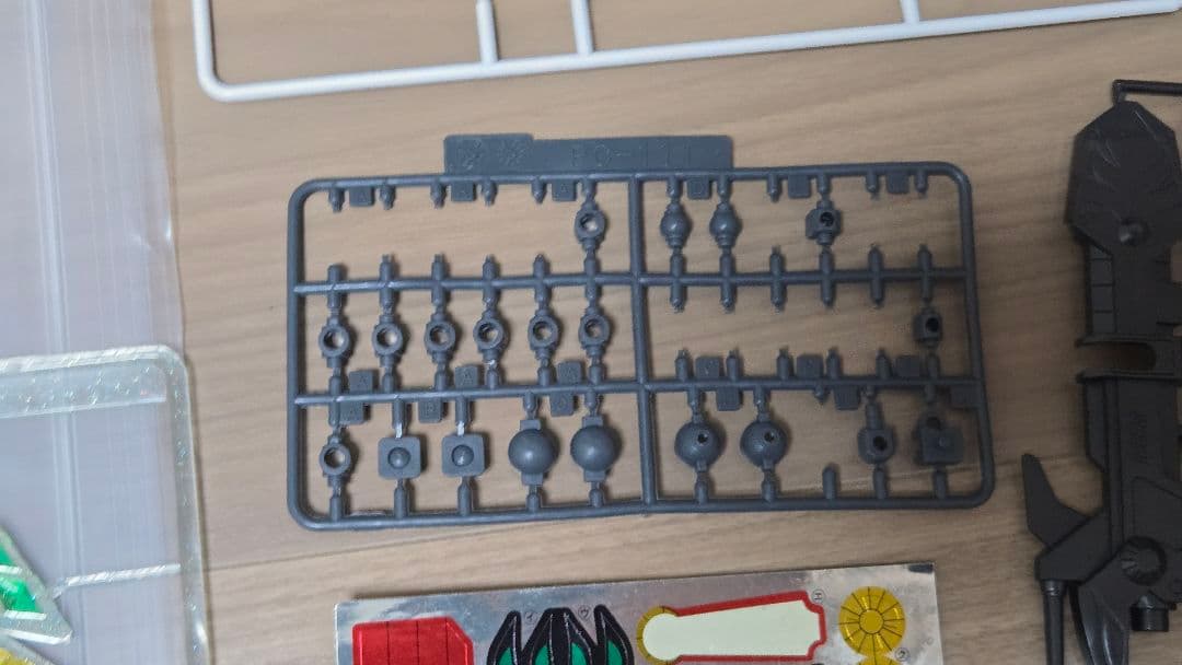 武威鳳大将軍 絶版 ガンダムBB戦士 一部組立済 武神輝羅鋼