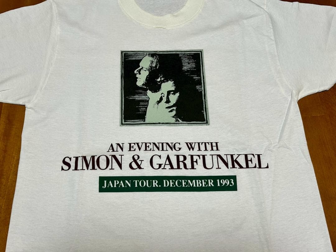 SIMON 未使用品 サイモン＆ガーファンクル Tシャツ 1993年日本ツアー