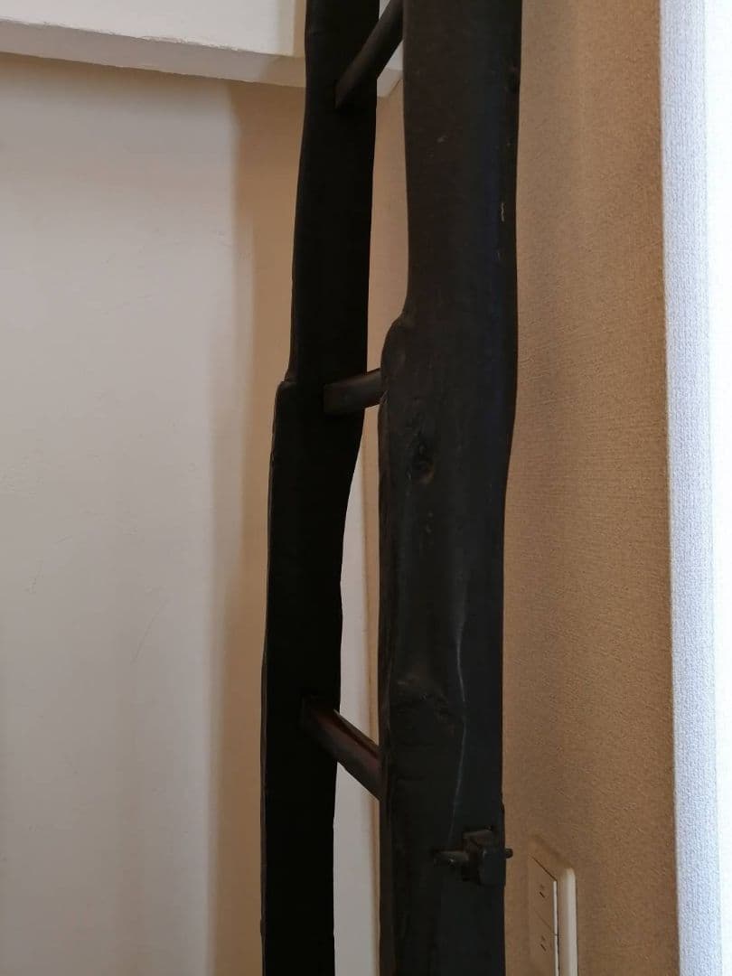 最終価格】養蚕農家の古いはしご（江戸時代）