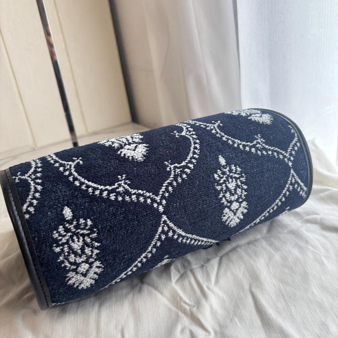 【新品未使用】A VACATION　TEARS　チェーンハンドバッグ　ネイビー