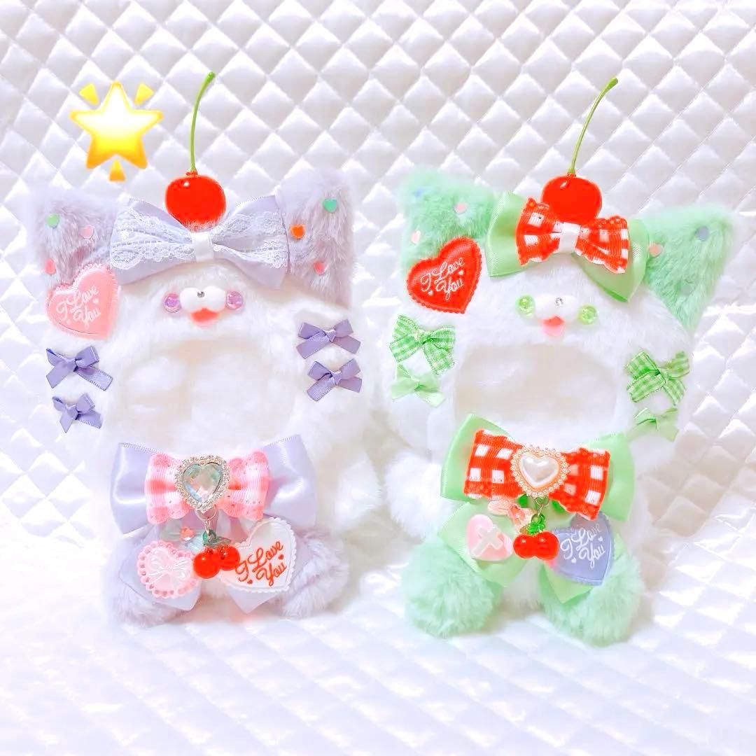 着ぐるみ ねこ おすわり ぬい服 12cm マスコット ちびぐるみ 210