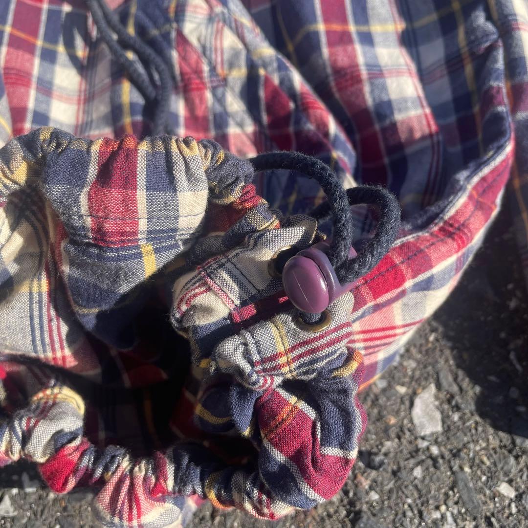 90s J.CREW ジェイクルー コットン アノラック パーカー チェック