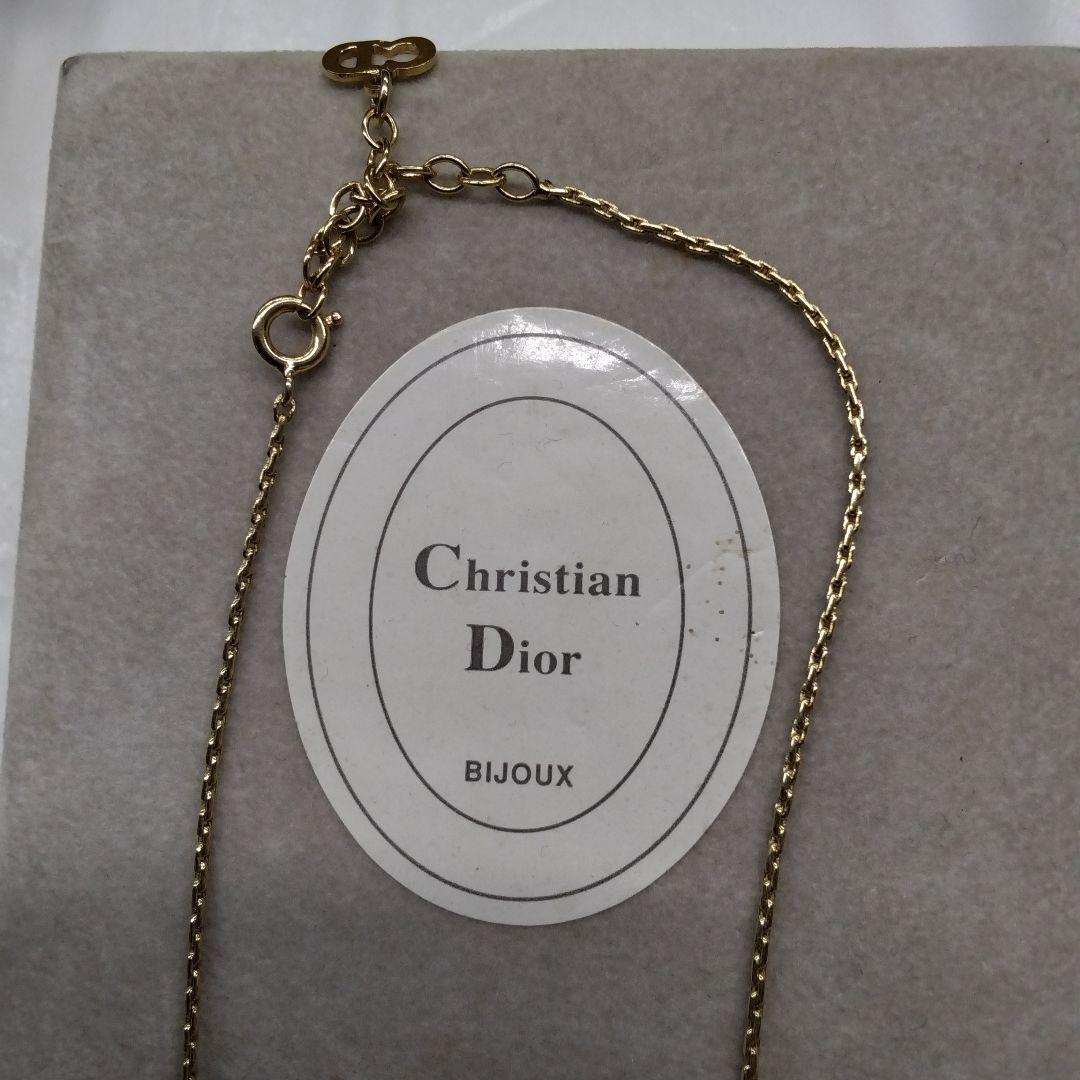 ヴィンテージ激レア⏭クリスチャンディオール☆ゴールドネックレス