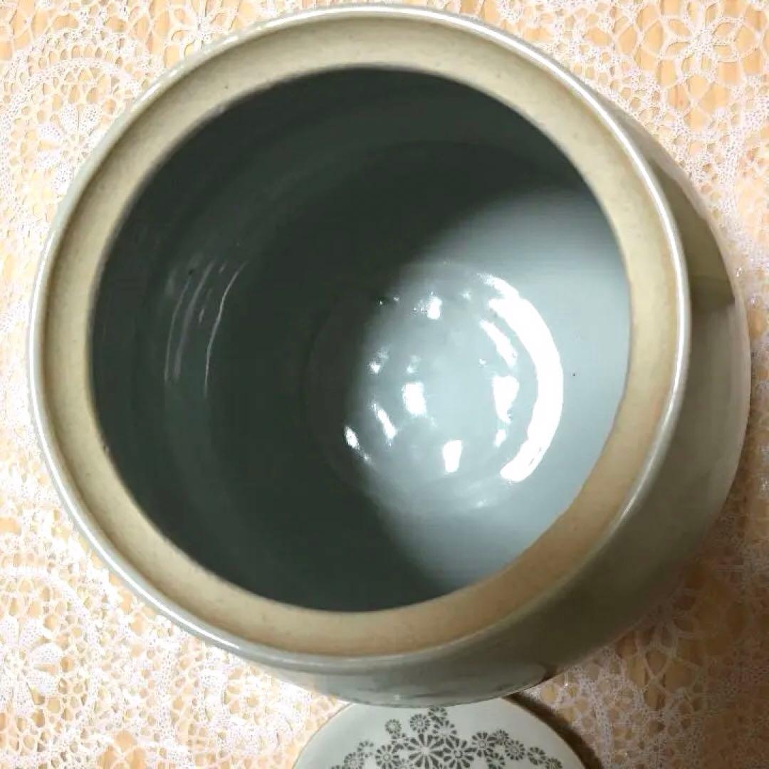 茶道具 水指 韓国人間国宝 申相浩 共箱 N152SMI 茶道具 水指 韓国人間国宝