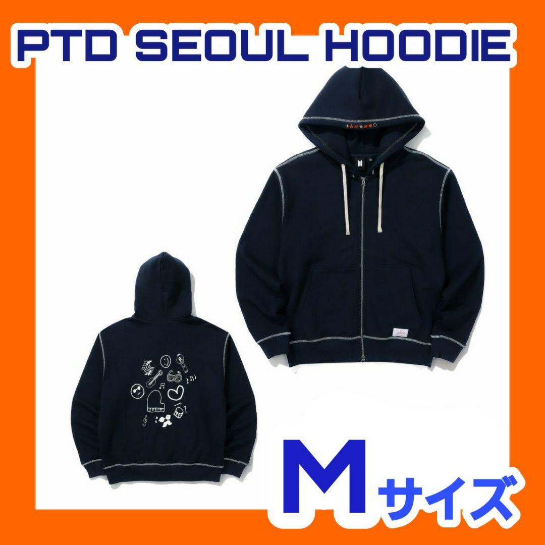 未着用 BTS PTD SEOUL ジップアップフーディー パーカー