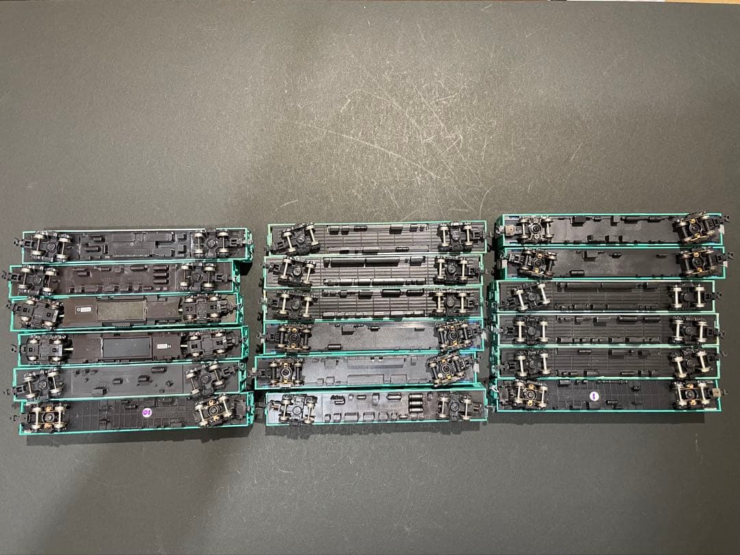 最後価格【ジャンク】常磐線103系15両フル編成＋おまけ付き (キット組立