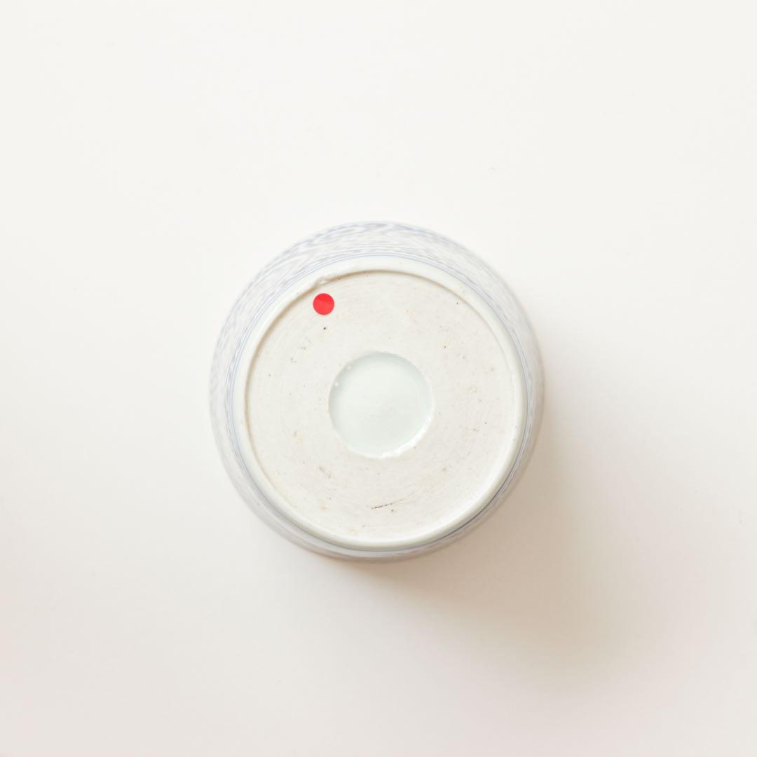 伊万里 古伊万里 江戸 後期 幕末 蕎麦猪口 総柄 蛸唐草 蛇の目 高台