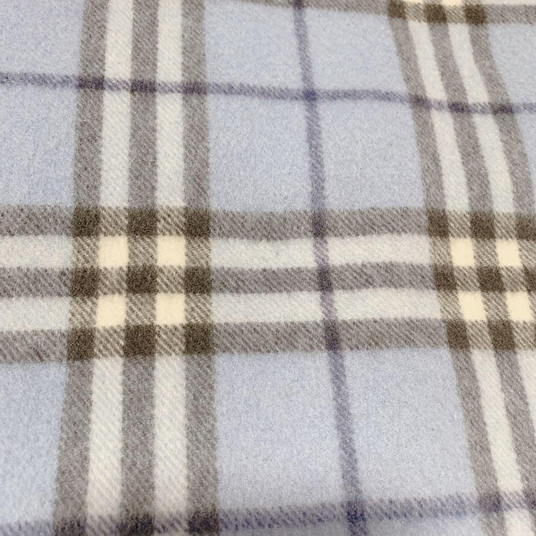 希少品 Burberry バーバリー カシミヤ 100% ノバチェック マフラー