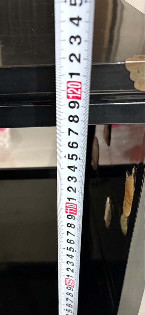 飾り棚 和製ビンテージ 花梨 カリン材 螺鈿 ラデン 象嵌 美しい 茶棚