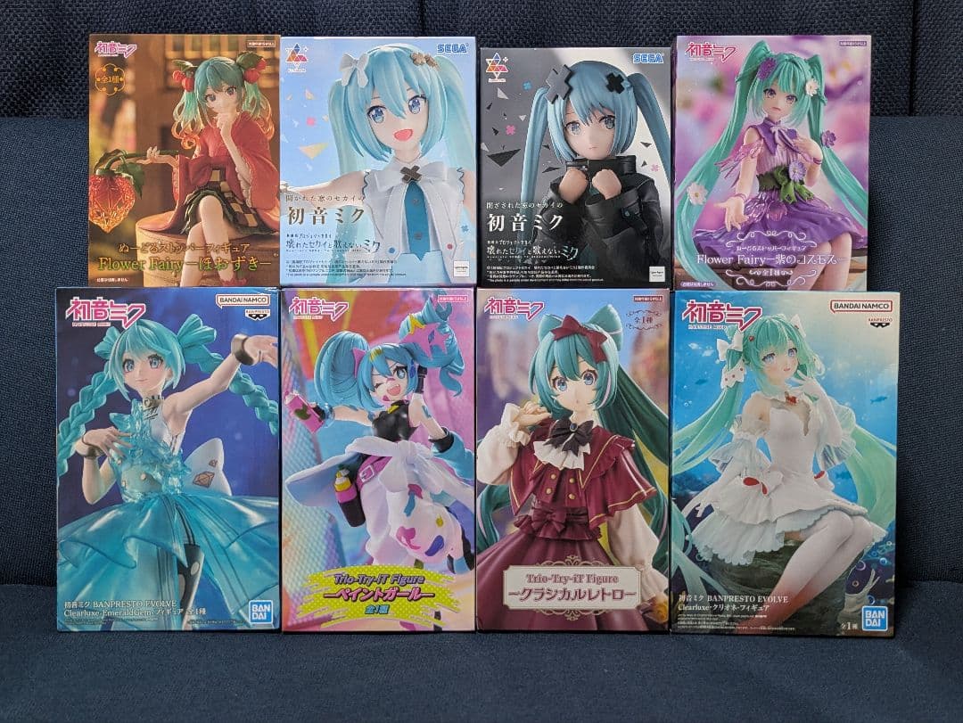 初音ミク フィギュア 8点セット 初音ミク フィギュア 8体セット 6792-1477-