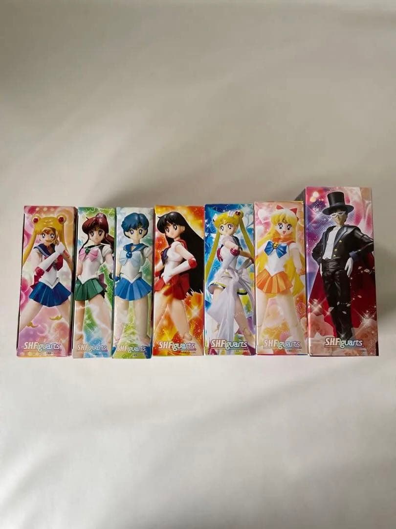 S.Hフィギュアーツ 美少女戦士セーラームーン ジュピター マーキュリー マーズ