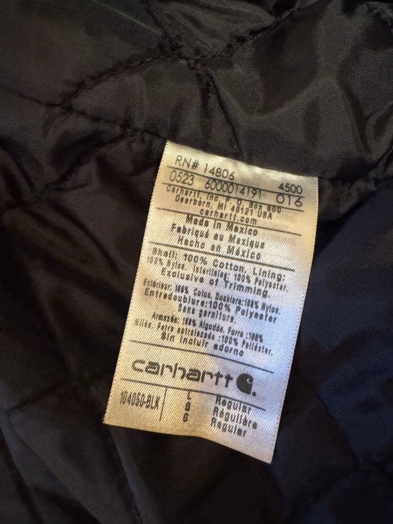 Carhartt フード付きジャケット ブラック