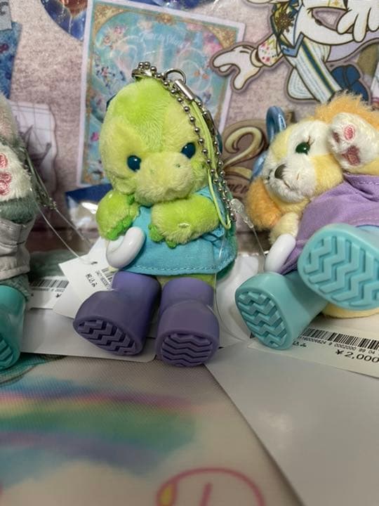 ジェラトーニ ステラルー ダッフィー ジェリーメイ ぬいぐるみバッジ