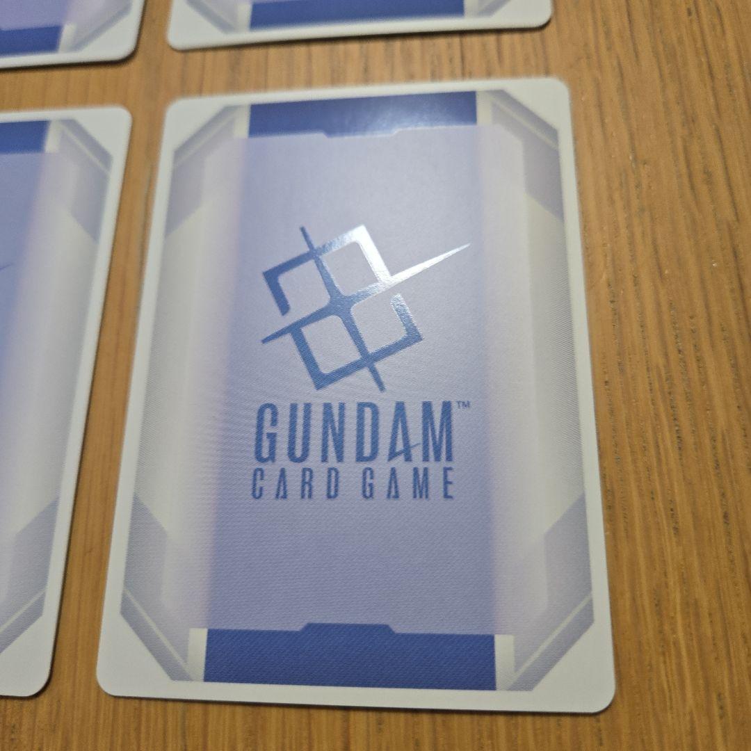 ガンダムカードゲーム 赤いガンダム パラレル　LR＋ 4枚