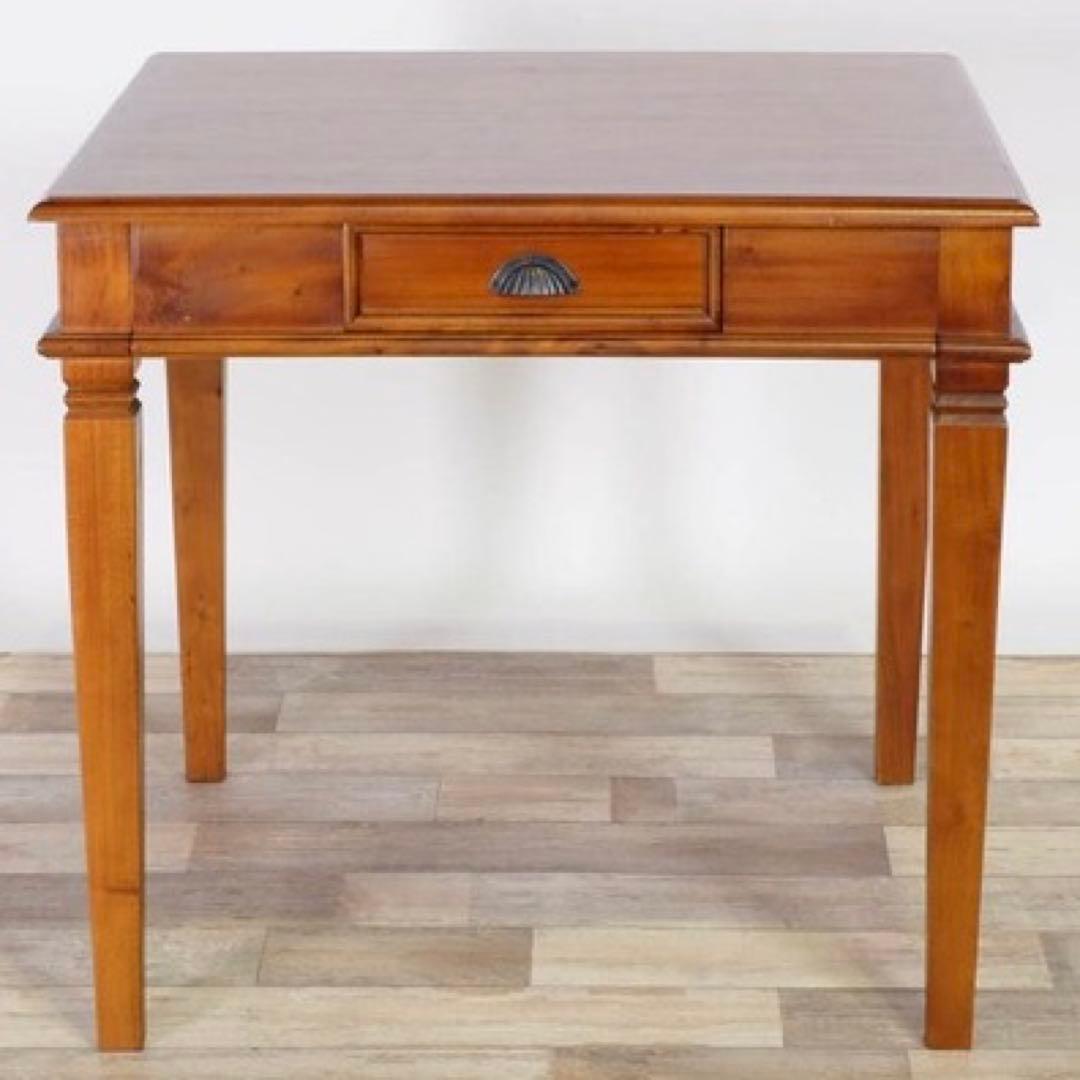 A 新品 アジアン ダイニングテーブル S カフェ カントリー 机 アンティーク