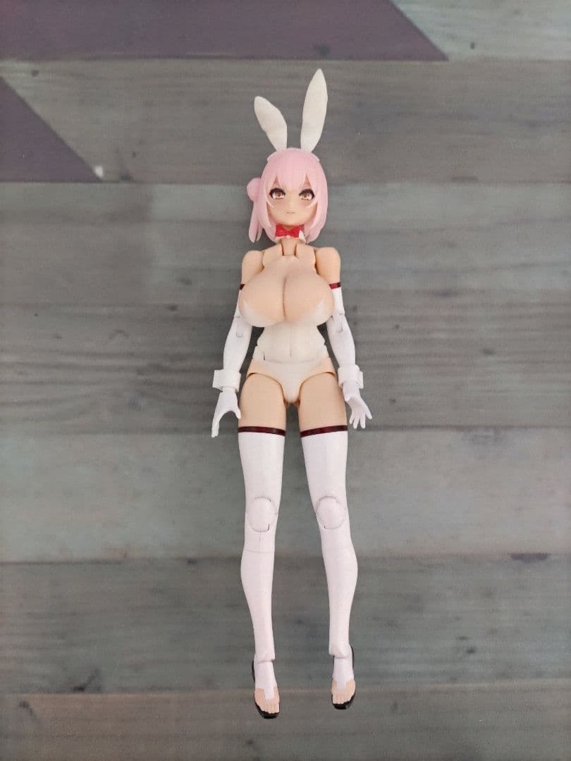 muscuto アマテラス レガリア スサノヲ 白バニー メガミデバイス 改造