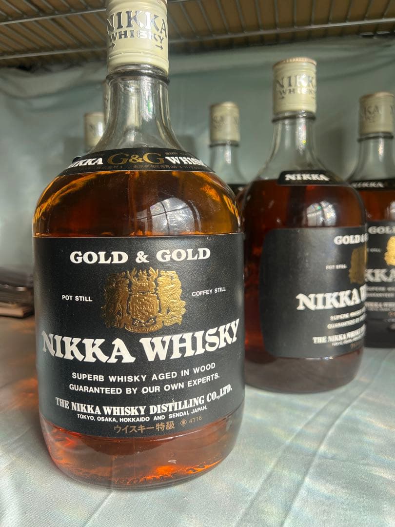 B】そのうちの2本 古酒ニッカ NIKKA 1520ml特級 - メルカリ