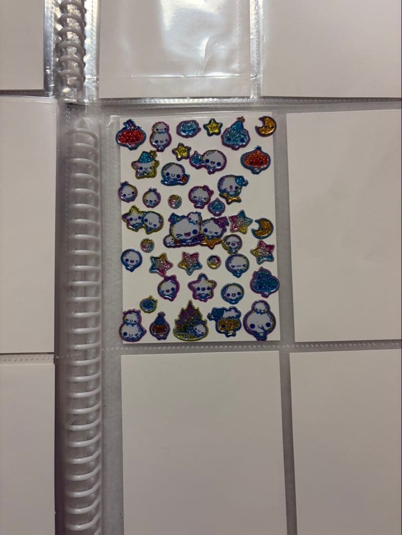 シール帳　完成品　Ａ4サイズ　ボンボンドロップシール　シール