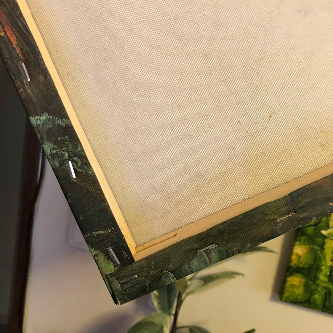 作家さん油彩画 キャンバス