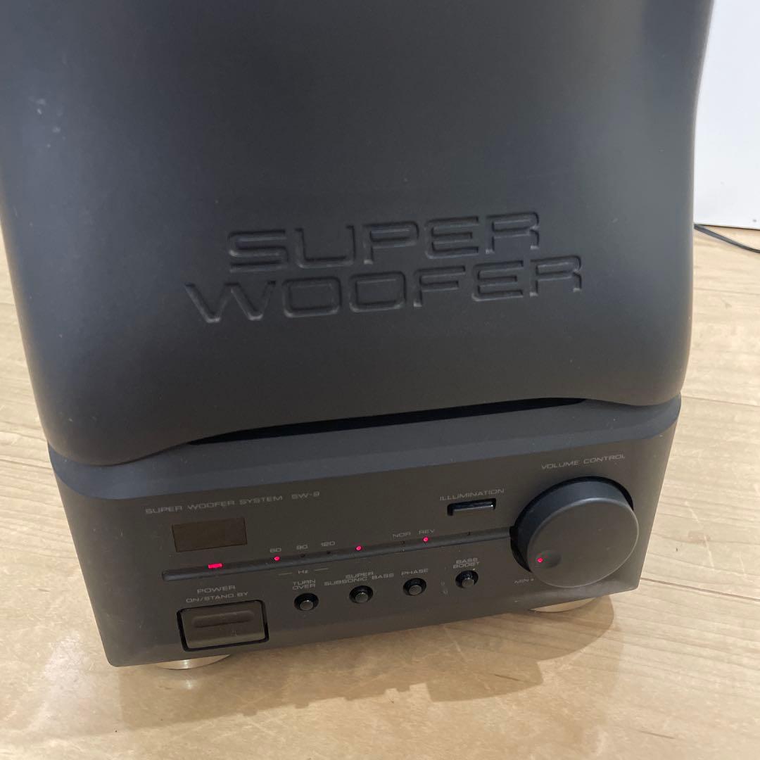 ケンウッド KENWOOD スーパーウーハー SW-9 完動品 - メルカリ
