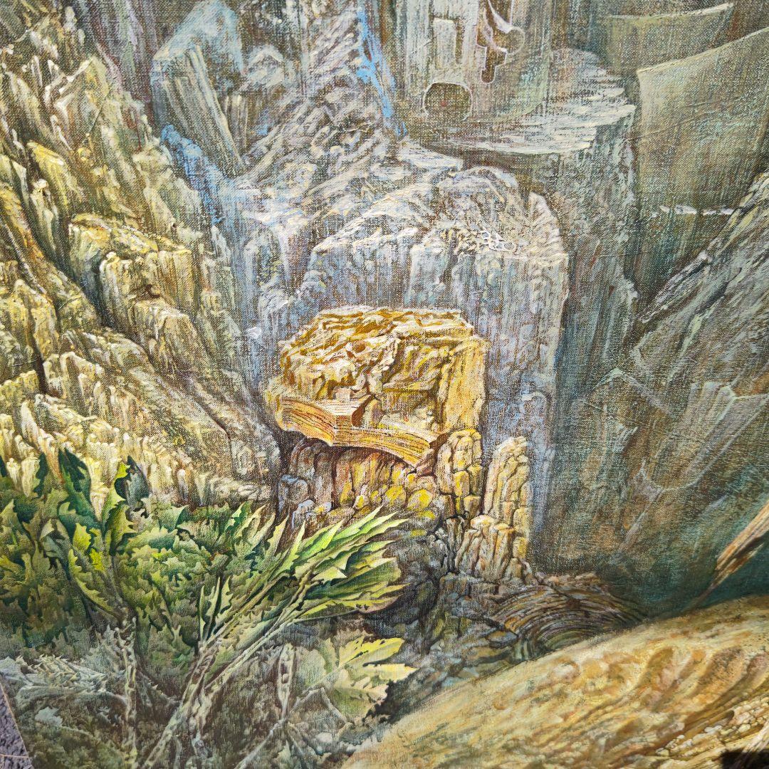 塚本聰「彷徨」100号油彩,全画業集大成,人生観変えるほどの超大作,日本のダリ