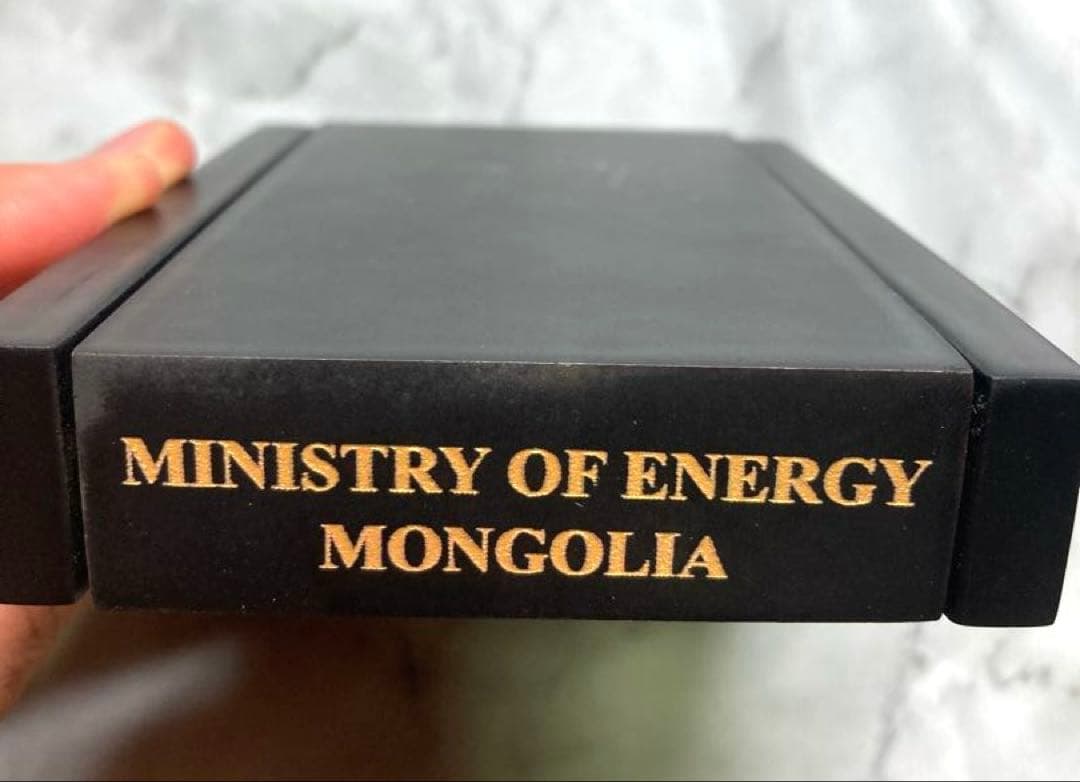 レア】モンゴル エネルギー省 記念メダル ソヨンボ