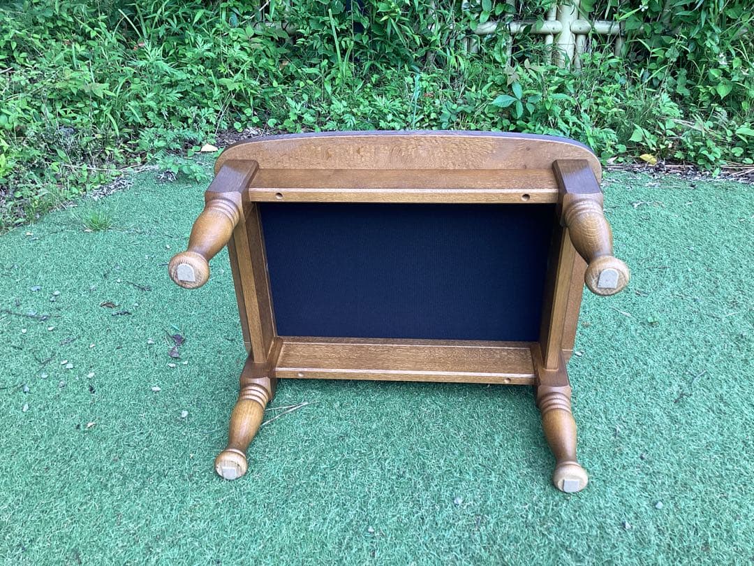 飛騨家具　キツツキマーク　穂高シリーズ オットマン　スツール