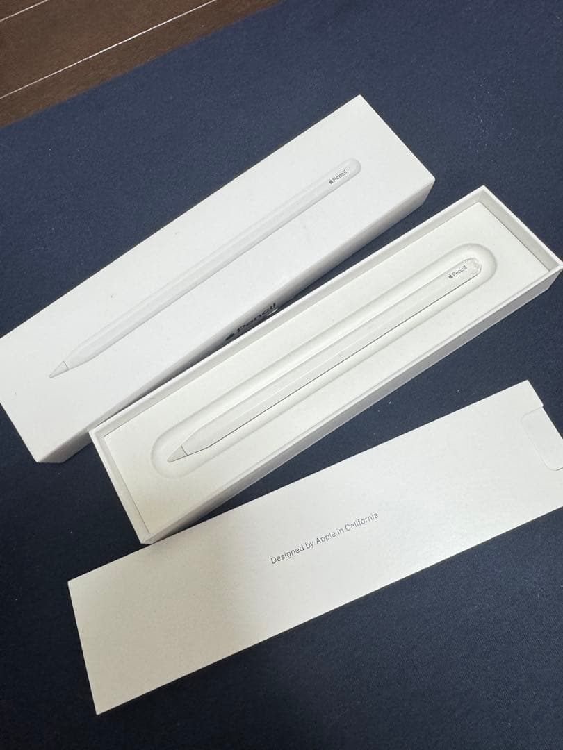 Apple Pencil 第2世代 ホワイト 箱付き - メルカリ
