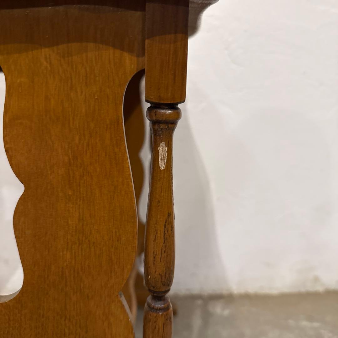 年末年始saleヴィンテージ サイドテーブル ブックスタンド マガジンラック